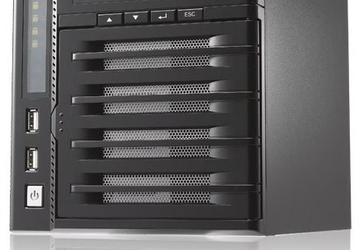 Четырёхдисковый NAS-сервер Thecus N4200 основан на платформе Pine Trail