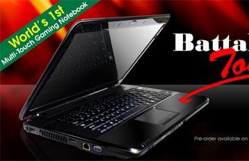 iBuyPower начинает оснащать игровые ноутбуки экранами с поддержкой «мультитач»