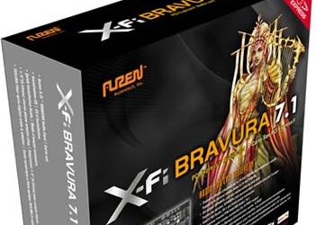 Начались продажи звуковой карты с пятью сменными ОУ Auzen X-Fi Bravura 7.1