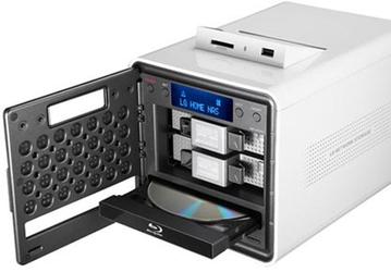 LG оснащает NAS N2B1 встроенным приводом Blu-ray