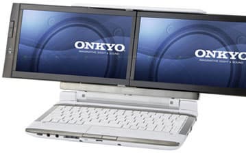 Серия ноутбуков Onkyo с двумя экранами пополнилась новой моделью
