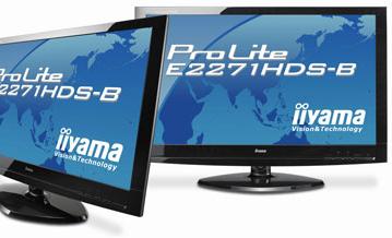 ProLite E2271HDS — новый тонкий монитор iiyama со светодиодной подсветкой