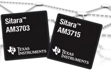 Texas Instruments представила две однокристальные системы семейства Sitara
