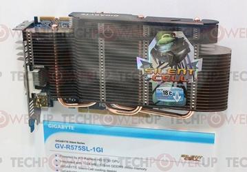 GIGABYTE оснащает DX11-карту Radeon HD 5750 пассивной системой охлаждения Silent Cell