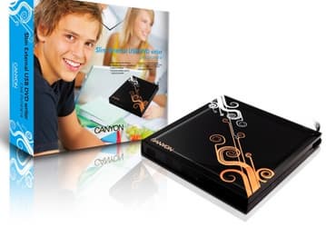Компактный внешний DVD-привод Canyon CNR-DVDRW1