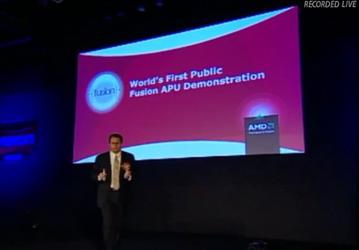 Computex 2010: AMD показывает первый в мире процессор APU Fusion