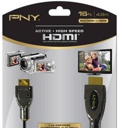 PNY Technologies выпускает очень тонкие активные кабели HDMI