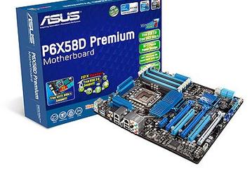Системная плата ASUS P6X58D Premium поддерживает трехканальную память DDR3-2333 МГц