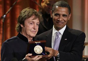 Paul McCartney спел серенаду жене президента США