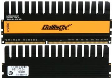 Новые модули памяти Crucial Ballistix DDR3-1600 оснащены датчиками температуры