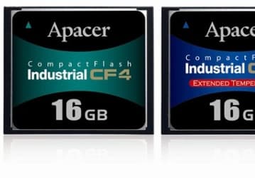 Apacer представляет четвертое поколение индустриальных карт памяти CompactFlash