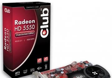 Club 3D не скупится на память для разогнанной 3D-карты Radeon HD 5550