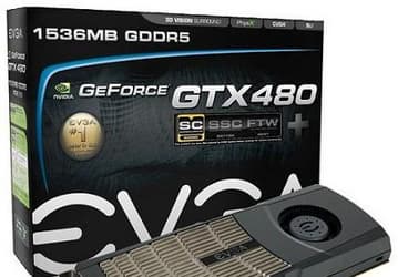 Представлена видеокарта EVGA GTX 480 SuperClocked+ с усовершенствованным кулером