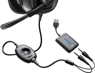 Игровые наушники Plantronics GameCom 777 могут воспроизвести восьмиканальный звук