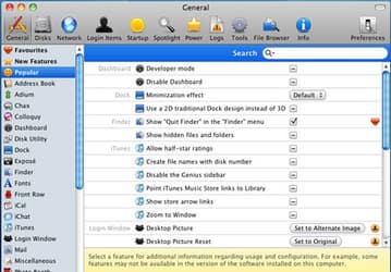 MacPilot 4.1.2 — утилита для управления скрытыми настройками Mac OS X и приложений