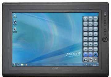 В планшете Motion J3500 предусмотрена горячая замена батарей
