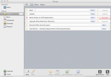 Things 1.3.4 — новая версия популярного менеджера задач для Mac
