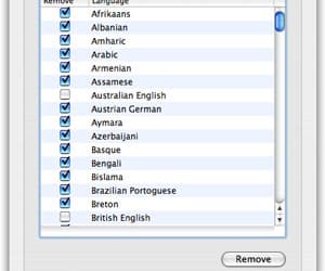 Monolingual 1.4.4 для Mac освобождает место на диске за счет ненужных локализаций
