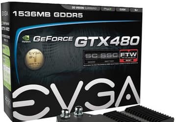 EVGA планирует продавать разогнанные варианты 3D-карт GeForce GTX 400 