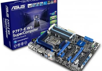 Системная плата ASUS P7F7-E WS Supercomputer получила четыре слота PCI Express x16 