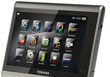 Toshiba недооценила Интернет-планшеты и будет наверстывать упущенное 