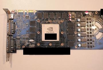 Фото дня: печатная плата и система охлаждения 3D-карты GeForce GTX 480