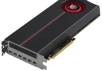 3D-карта AMD ATI Radeon HD 5870 Eyefinity 6 Edition поддерживает до шести мониторов