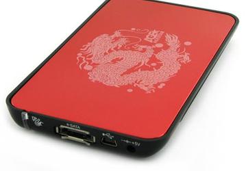 AgeStar украшает стальные корпуса для внешних накопителей изображением дракона