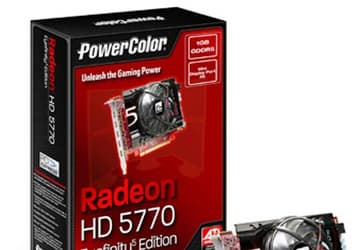 Вышла 3D-карта PowerColor HD 5770 Eyefinity 5 Edition с пятью разъемами mDP