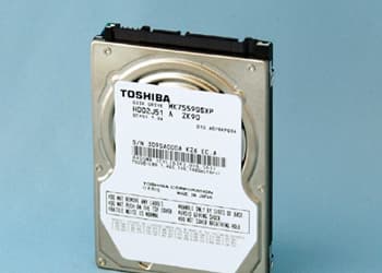 Toshiba увеличивает объем HDD с двумя пластинами типоразмера 2,5 дюйма до 750 ГБ