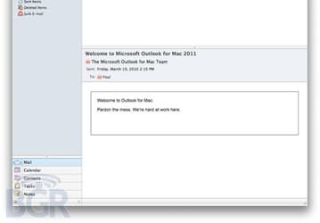В Сети появились скриншоты Office for Mac 2011