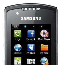 Samsung: новый телефон S5620 Monte