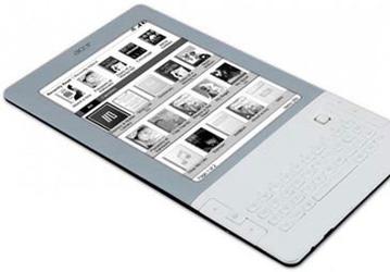 Acer представила электронную книгу LumiRead