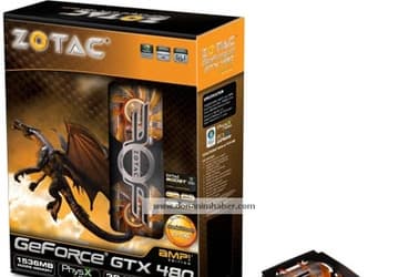 Zotac готовит к выпуску 3D-карту GeForce GTX 480 Amp! Edition с кулером Zalman VF3000