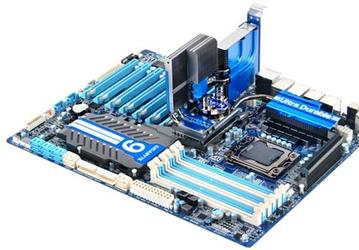 Системная плата Gigabyte GA-X58A-UD9 получила 24-фазную подсистему питания и семь слотов PCI Express x16
