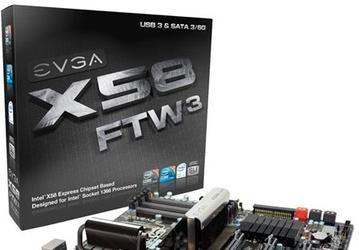 EVGA вот-вот выпустит системную плату X58 FTW3
