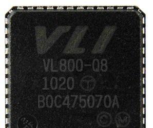 Контроллер VIA VL800 обеспечивает одновременную работу четырёх портов USB 3.0