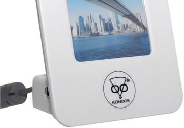 Konoos наделяет концентраторы USB функциями фоторамки, часов и рулетки