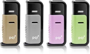 Разноцветные USB-накопители PQI Traveling Disk U266 не имеют колпачков