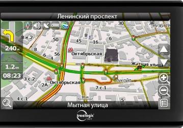 Новый GPS-навигатор Treelogic TL-5005GF AV – не только GPS