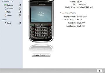 RIM обновила BlackBerry Desktop Manager  for Mac