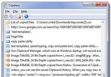 Softvoile выпускает Clipdiary 3.05