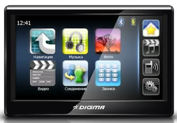 Новый GPS-навигатор Digma DM500B