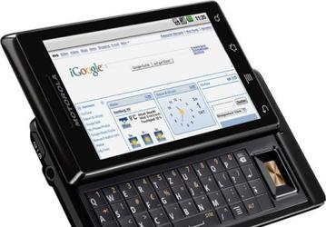 Motorola Milestone - уже в продаже