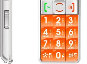 Just5 CP09 - мобильный телефон для пожилых людей и детей