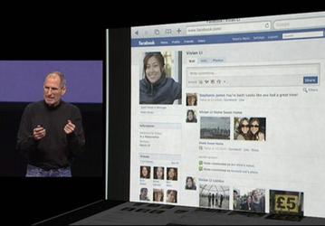 Apple работает над интеграцией iPhone OS с Facebook