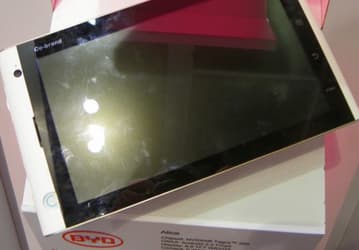 Основой планшета BYD Alice стала платформа NVIDIA Tegra 2