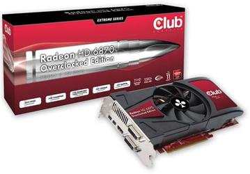 Club 3D анонсирует разогнанный вариант 3D-карты Radeon HD 6870