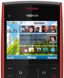 Новые телефоны Nokia C2-01 и X2-01 стоят менее 100 евро