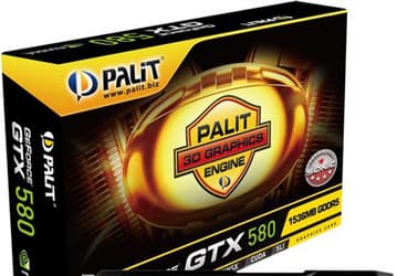Palit представляет видеокарту GeForce GTX 580 с заводским разгоном